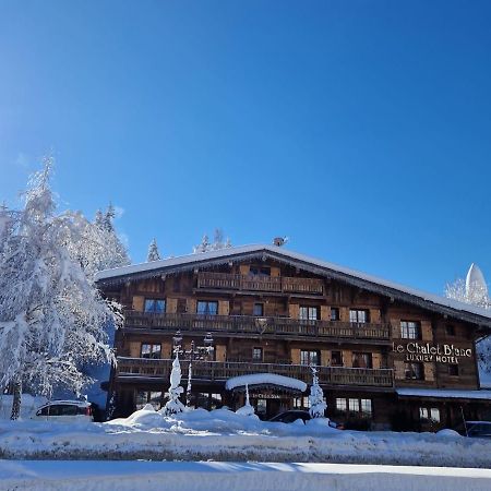Le Chalet Blanc Megève Exterior foto