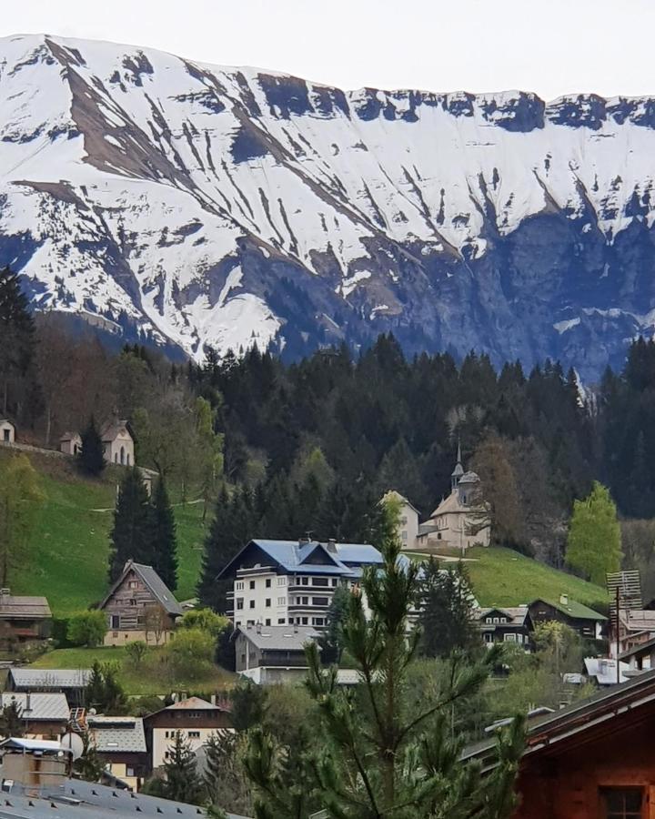 Le Chalet Blanc Megève Exterior foto