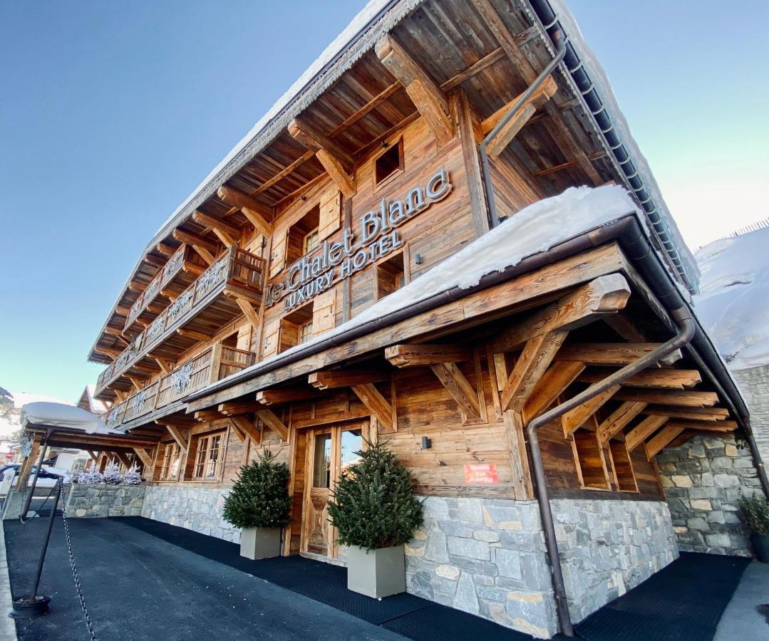 Le Chalet Blanc Megève Exterior foto