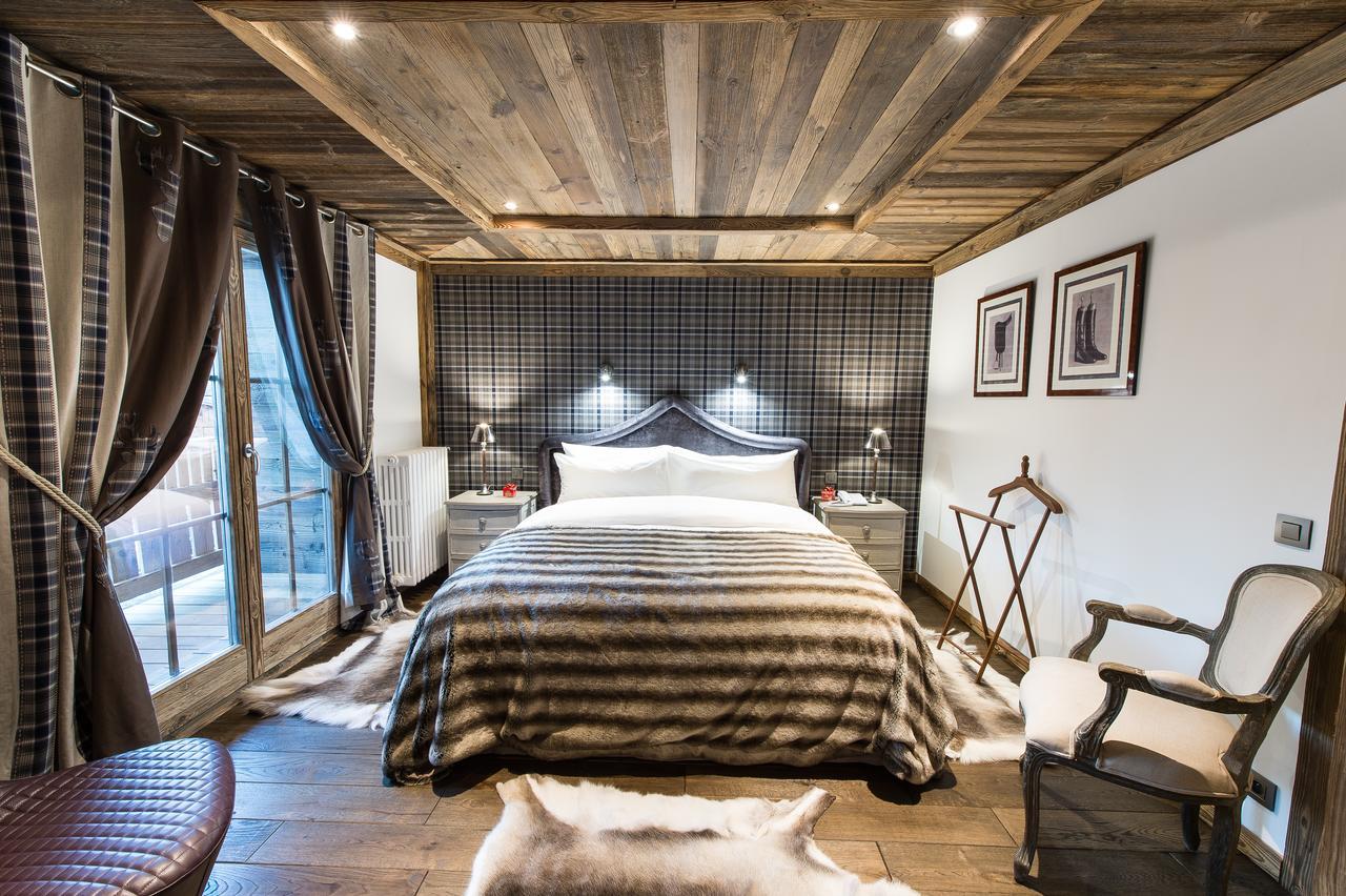 Le Chalet Blanc Megève Exterior foto