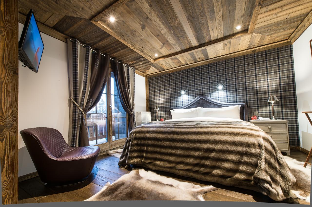 Le Chalet Blanc Megève Exterior foto