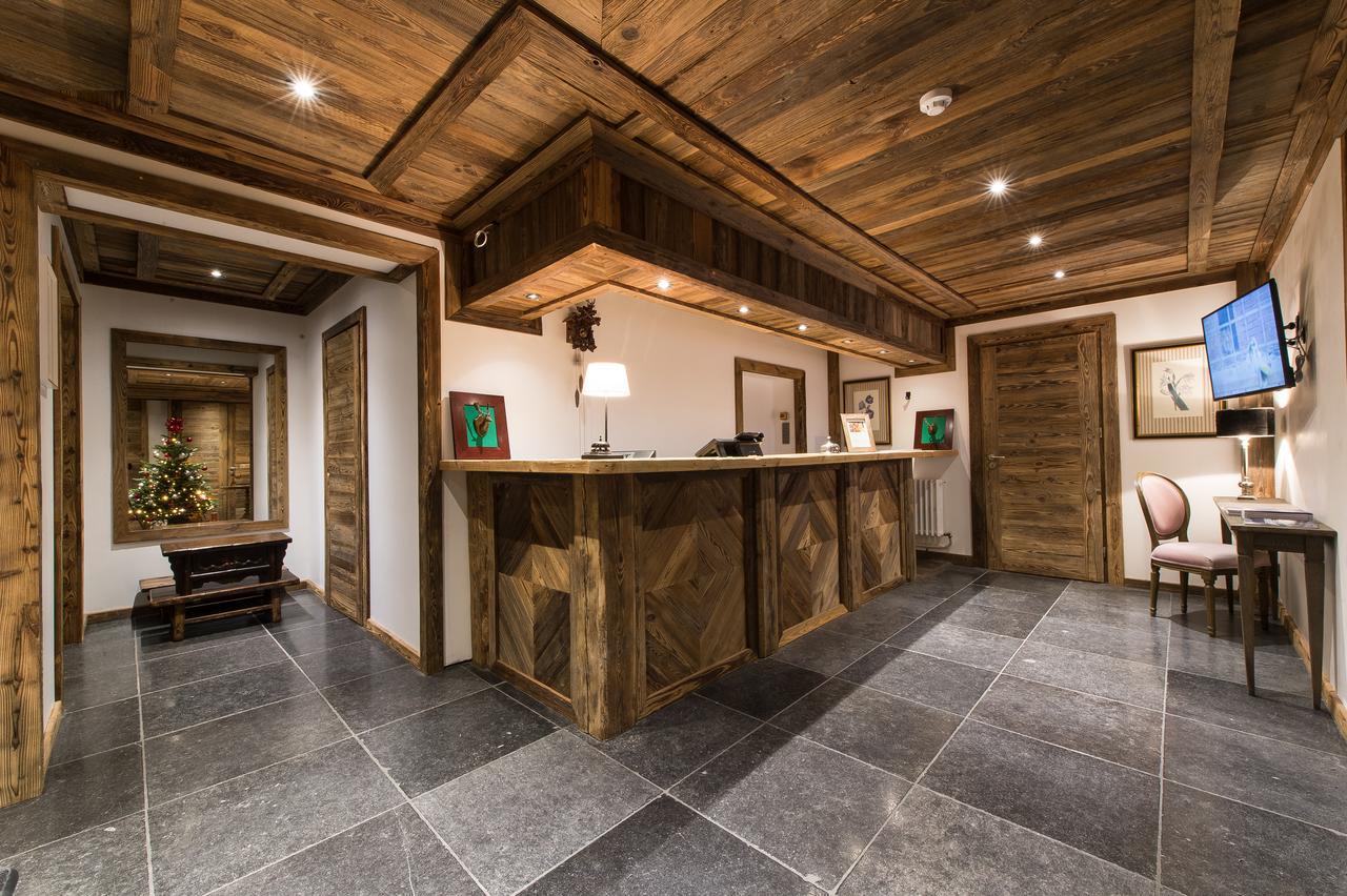 Le Chalet Blanc Megève Exterior foto